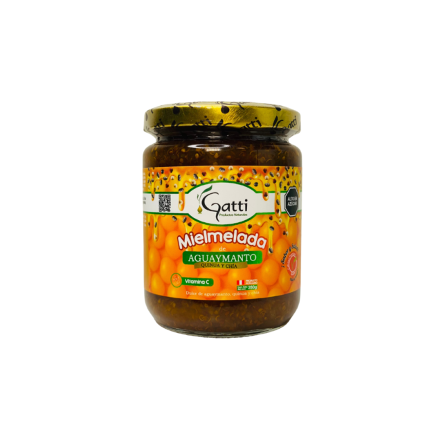 mermelada de aguaymanto sin azúcar añadida con miel 280 g Raisana