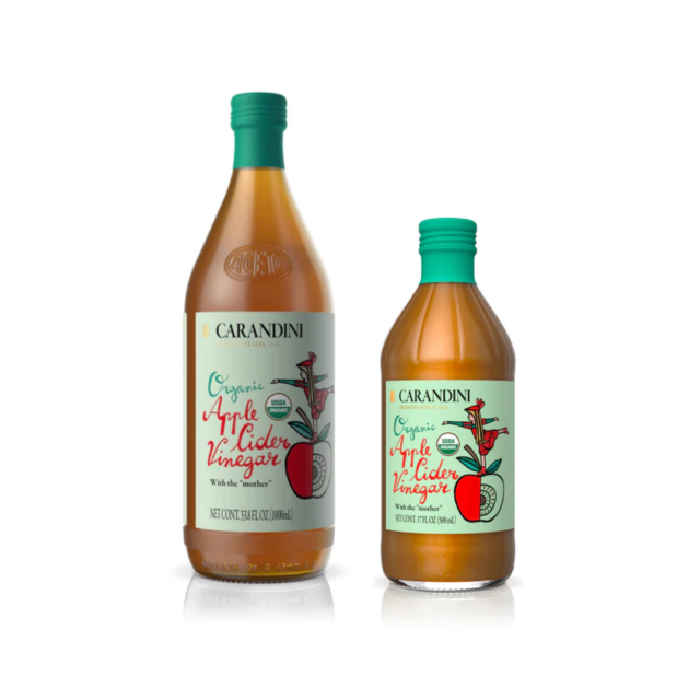 vinagre de manzana orgánico con madre Carandini Raisana