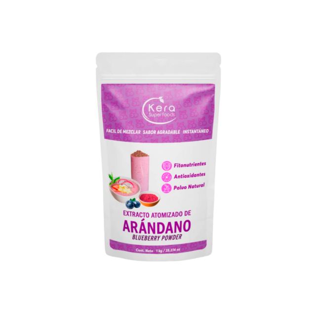 arándano en polvo atomizado extracto de arándano 100 g Raisana