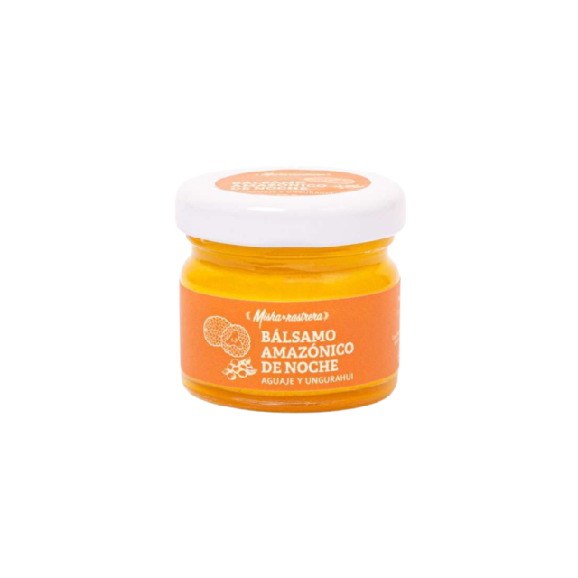 bálsamo facial de noche amazónico ungurahui Misha Rastrera Raisana