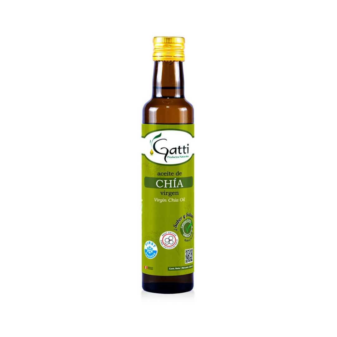 aceite de chía virgen prensado en frío omega 3 Raisana