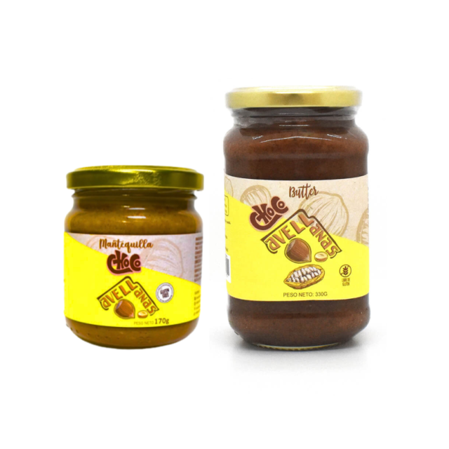 crema de avellanas con cacao sin azúcar ni aceite de palma Raisana
