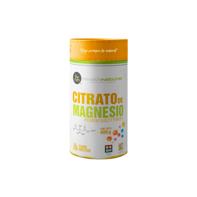 citrato de magnesio en polvo Health Natural Raisana