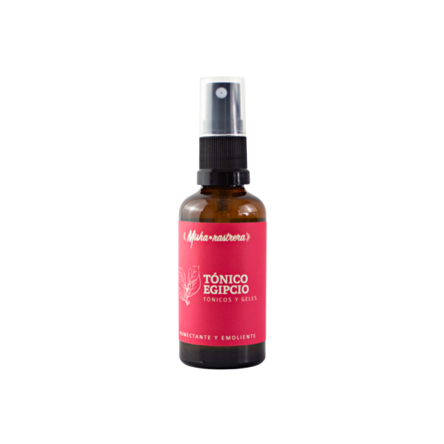 tónico facial de agua de rosas Misha Rastrera Raisana