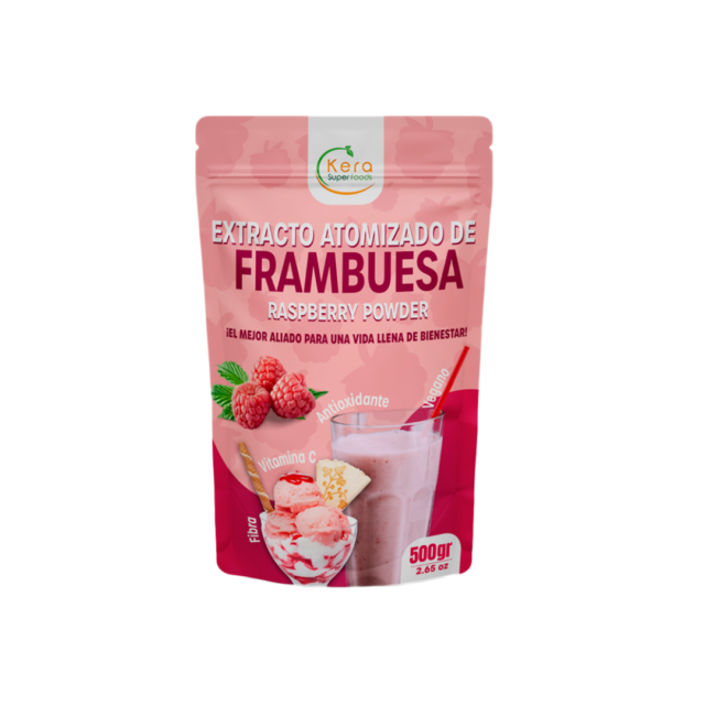 frambuesa en polvo atomizada extracto de frambuesa 75 g Raisana