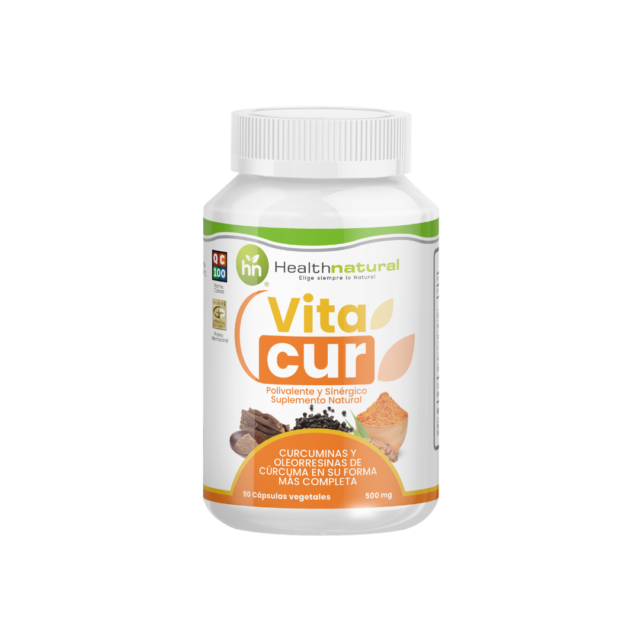 cúrcuma en cápsulas Vitacur Health Natural Raisana