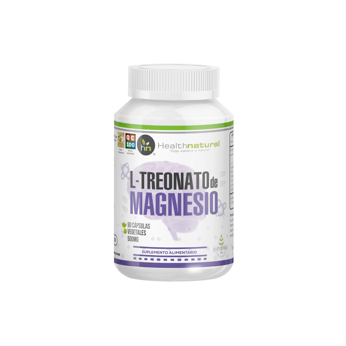 L-Treonato de Magnesio 500mg Analizado por Lote – Raisana