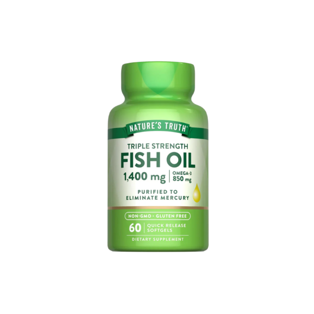 omega 3 fish oil 1400mg Nature's Truth Raisana