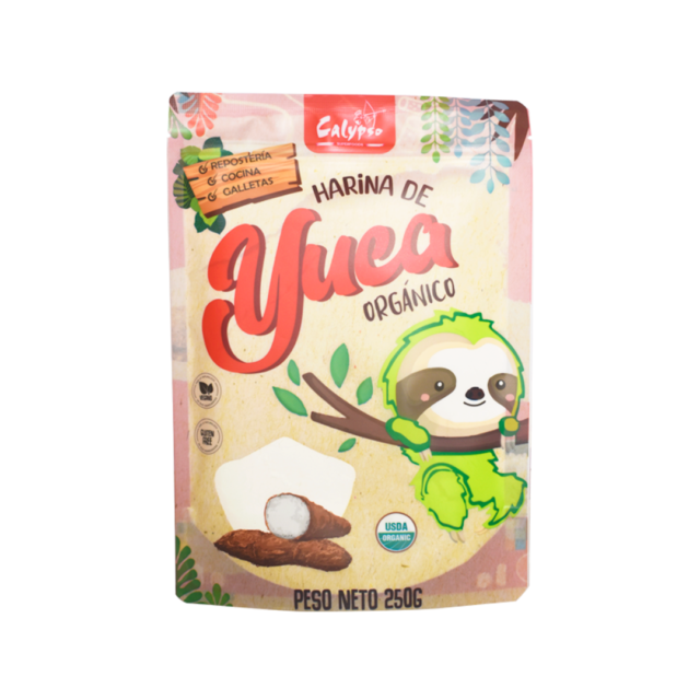 harina de yuca orgánica sin gluten 250 g Raisana
