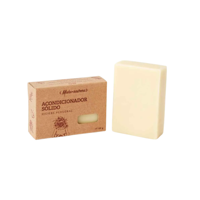 acondicionador sólido para cabello fino Misha Rastrera Raisana