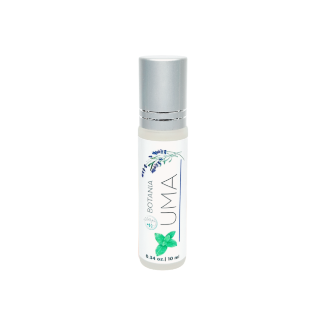 roll on de menta y lavanda para dolor de cabeza UMA Botania Raisana